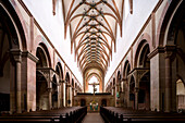 Interior view of Maulbronn monastery, Cistercian monastery, Baden-Württemberg, Germany, Europe