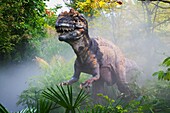 Metriacanthosaurus which meansmoderately spined,  dinosaur from the late Jurassic period Goes to a length of 27 feet and weighted 1 ton Was a meat eater Belonged to the Major group: Saurischians Lizard-hips