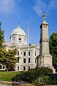 Monroe County Courthouse in Bloomington Indiana, United States