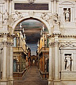 Teatro Olimpico Olympic Theatre, 1580-1585 by Andrea Palladio, Vicenza, Veneto, Italy