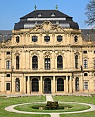 Wurzburg Residenz Residence, UNESCO World Heritage site, Wurzburg, Bavaria Lower Franconia, Germany