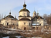 Church of Nativity of Holy Virgin 18 century, Staritsa, Tver region, Russia
