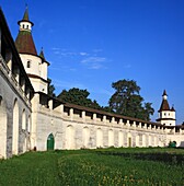 Tower of fortress of the New Jerusalem monastery 17th century, Istra, Moscow region, Russia