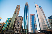 Wolkenkratzer, Dubai-Stadt, Dubai, Vereinigte Arabische Emirate (VAE)