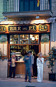 Bar del Pi Placa del Pi in der Altstadt, Barri Gotic, Barcelona, Katalonien, Spanien, Europa