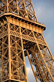 Detail of the Eiffel Tower, Paris, France