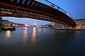 Calatrava's bridge over Grand Canal, Venice, Italy