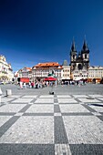 Church of Our Lady before Týn in the Old town Stare Mesto, Prague, Czech Republic