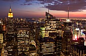 New York City at Dusk