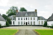 Ulster Plantation manor house of Springhill near Moneymore, County Derry, Northern Ireland dates from the 17th and 18th C