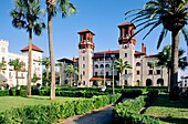 Lightner Museum, originally Hotel Alcazar, in USA oldest city of St Augustine, Florida Houses American Victorian antiquities