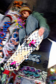 Skateboarder in action amidst graffiti, Skateboarding, Leisure & Activities