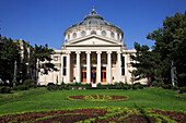 The Romanian Athenaeum concert hall, Bucharest, Romania