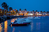 Cyprus, Paphos, Promenade at Night, Paphos, South Cyprus, Cyprus