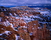Bryce canyon in Winter, Bryce Canyon, Utah, USA