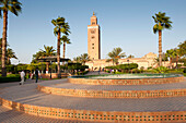 Minaret of the Koutoubia Mosque Marrakech, Marrakech, Morocco