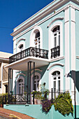 Colonial style house, San German, Puerto Rico, Caribbean