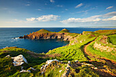 Coastal scenery at The Rumps, Rumps Point, Cornwall, UK - England