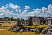 Mayan ruins at Tulum, Tulum, Quintana Roo, Mexico