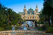 Grand Casino and fountain, Monte Carlo, Cote dÕAzur, Monaco