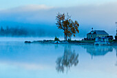 Lake Umbagog with reflections, Lake Umbagog, New Hampshire, USA