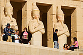 Deir al Bahri, Tempel der Hatschepsut, Luxor, früher Theben, Ägypten, Afrika