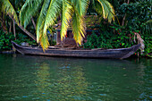 Boat on River, Alleppey, Kerala, India