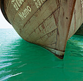 Boat Anchored in Water, Phra Nang Peninsula, Thailand