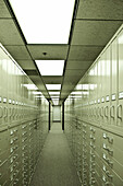 Rows of Filing Cabinets in a Large Room, Phoenix, Arizona, USA