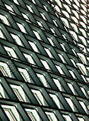 Angled Ceiling of Modern Building, Seattle, Washington, USA