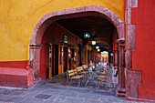 Old World Colonnade, San Miguel de Allende, Guanajuato, Mexico