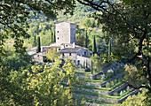 Stone Farmhouse, Montefioralle, Tuscany, Italy