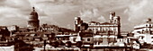 Havanna Vieja, elevated view, Old Havanna Skyline, Panorama, Cuba, Greater Antilles, Antilles, Carribean, West Indies, Central America, North America, America