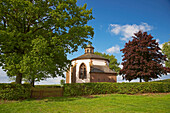 Frohnertkapelle near Oberkail, chapel where Graf Philipp Dietrich von Manderscheid was buried Eifel, Rhineland-Palatinate, Germany, Europe