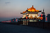 Stadtmauer von Xi'an, Xiang, Provinz Shaanxi, Volksrepublik China