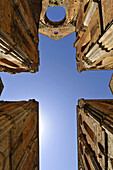 Ruine der Zisterzienserabtei Abbazia San Galgano, Toskana, Italien, Europa