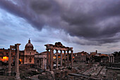 Temple of Saturn, Forum Romanum, Rome, Lazio, Italy