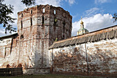 Donskoy Monastery at Donskaya Ul., Aleksandr Solzhenitsyn is buried on the cemetry of the monastery, Moscow, Russia