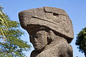 Statue in sculpture park, Altagracia, Ometepe island, Lake Nicaragua, Nicaragua