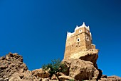 Asia, Yemen, Al Mukalla, capital city of the Hadramaut coastal region in the south, Hosn Al Ghuazi, fort
