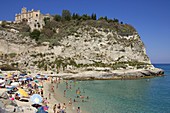 Beach, Tropea, Calabria, Italy
