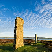 Ring of Brodgar standing stones, Orkney, Scotland