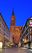 France, Alsace, Strasbourg, Cathedral