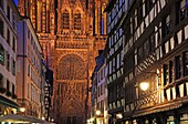 France, Alsace, Strasbourg, Cathedral