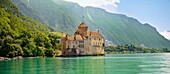 Chateaux Chillion on Lac Leman, Montreaux, Vaud Switzerland