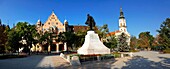 Main square with Town Hall Kecskemét, Hungary