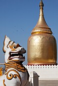 Myanmar, Burma, Bagan, Bupaya Stupa