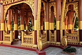 Myanmar, Burma, Bagan, Anawrahta's Palace, replica