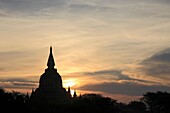 Myanmar, Burma, Bagan, Sittana Pagoda