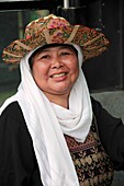 Indonesia, Java, Yogyakarta, woman portrait, people